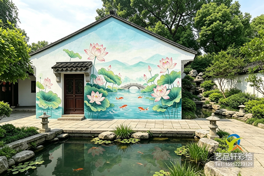 苏州景区彩绘