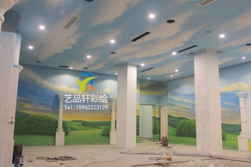 用苏州彩绘润空间