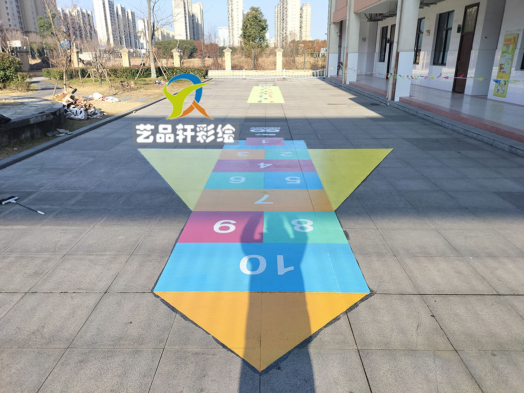 苏州地面彩绘