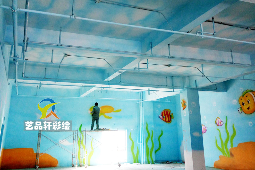 游乐园彩绘 游乐园彩绘
