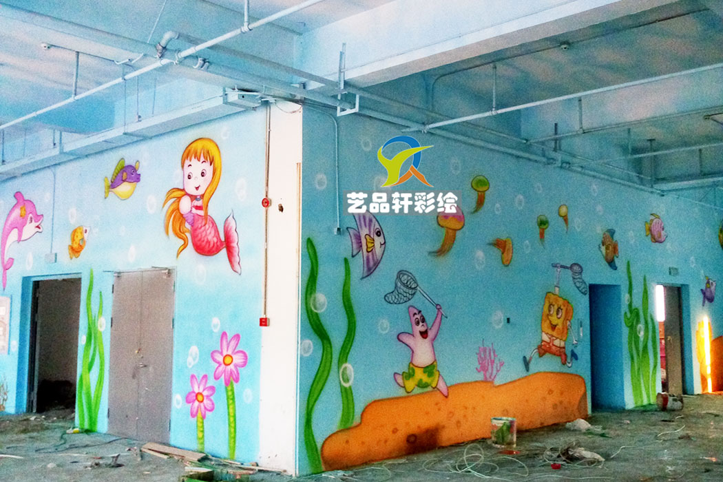 游乐园彩绘 游乐园彩绘