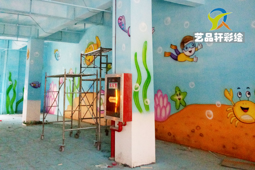 游乐园彩绘 游乐园彩绘