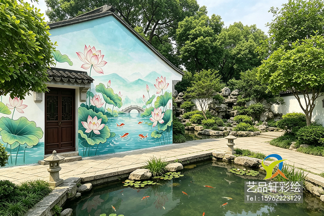 苏州景区彩绘 苏州景区彩绘