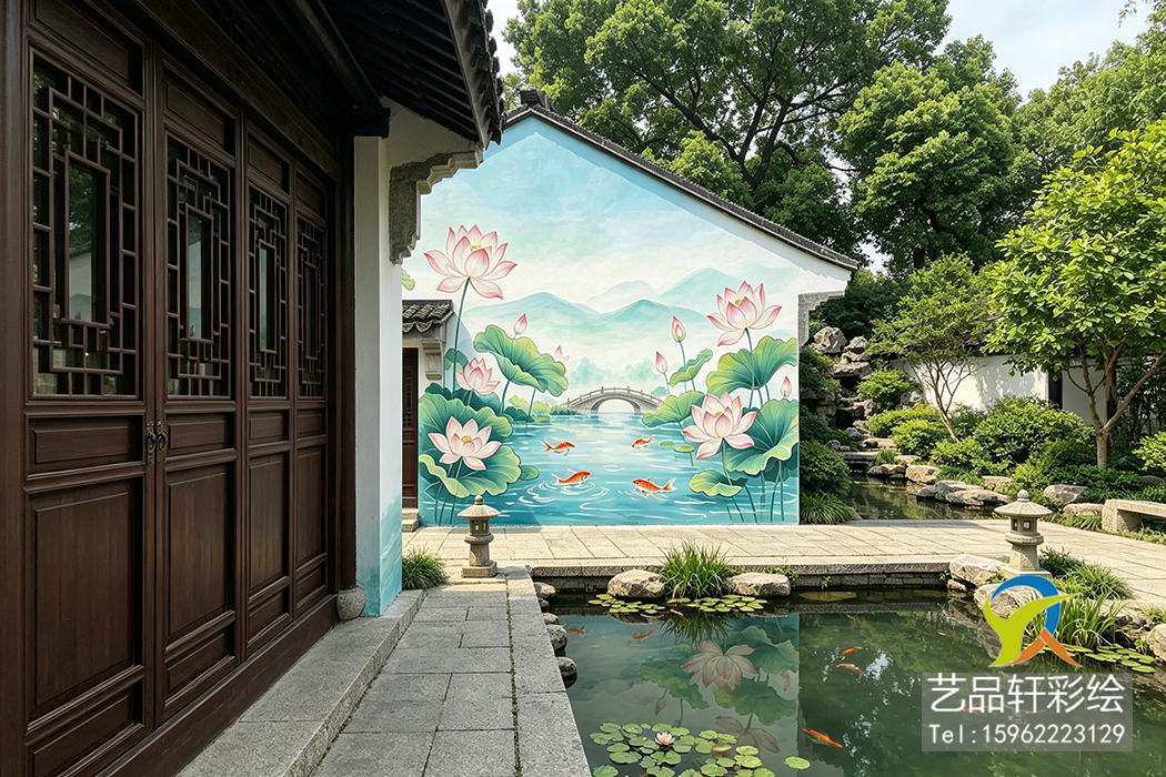 苏州景区彩绘 苏州景区彩绘